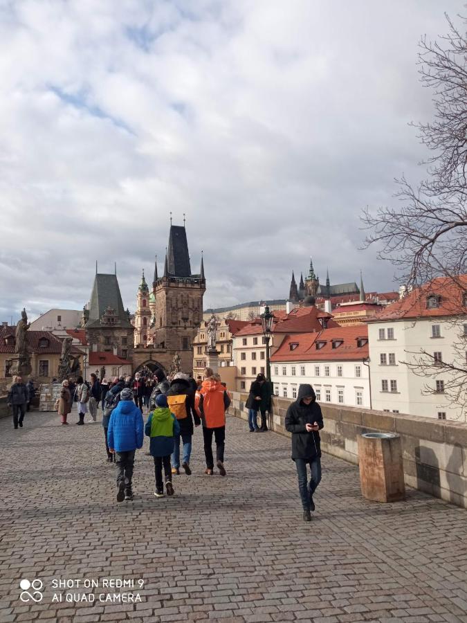 Designed Apartment Next To Vaclav Square With Terrace And Private Garage Praha Eksteriør bilde